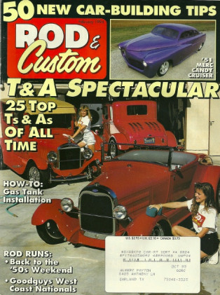 ROD & CUSTOM 1994 FEB - BEST T's & A's EVER, ROD & CUSTOM BUILDING TRICKS